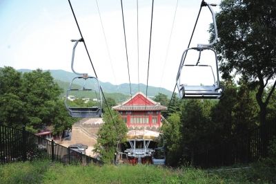 北京香山公园一游客乘缆车坠亡 目击者称其系自行跳下