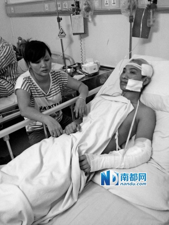 打工男砍倒两名同事遭追捕跳楼身亡