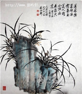 兰花画馆