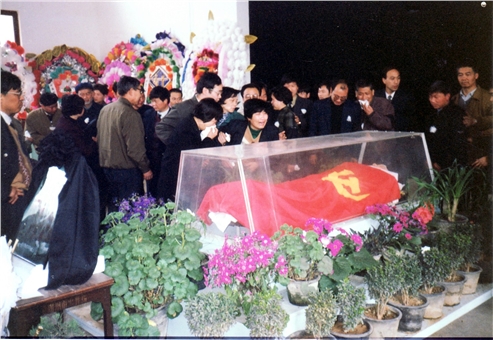 韩倩之告别仪式