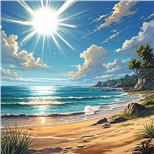 海边漫步